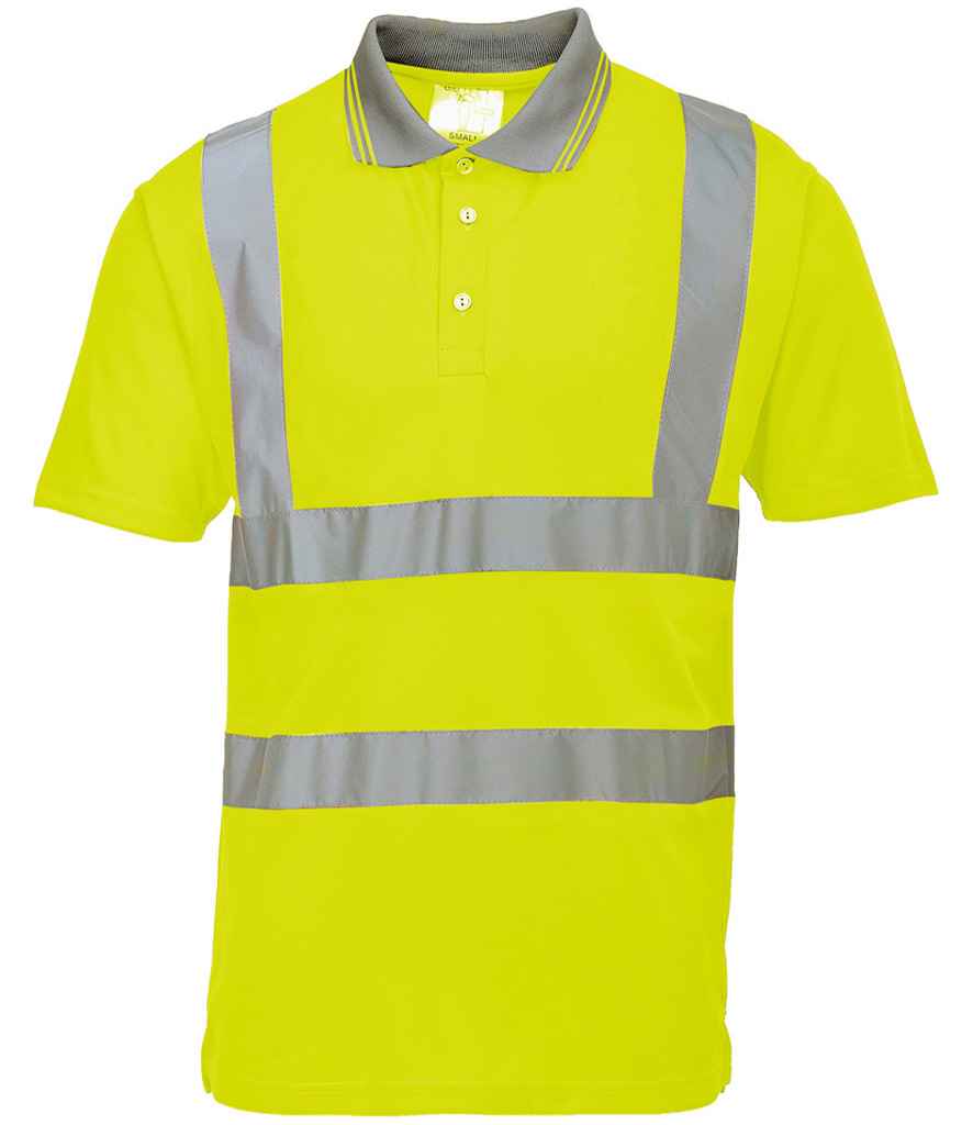 Portwest Hi-Vis Polo Shirt PW061 - Yellow