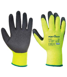 Portwest Thermal Grip Gloves PW071 - Yellow