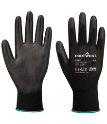 Portwest PU Palm Gloves PW083 - Black