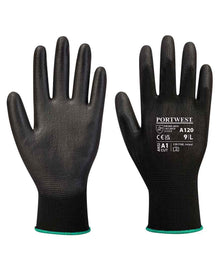 Portwest PU Palm Gloves PW083 - PW083 Black Model