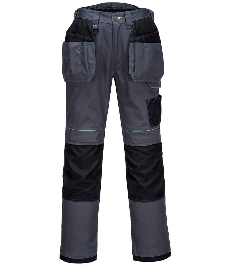 Portwest PW3 Work Holster Trousers PW1002 - Zoom Grey/Black