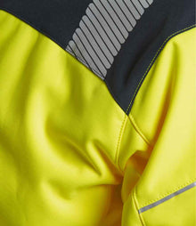 Portwest PW3 Hi-Vis Soft Shell Jacket PW1011 - PW1011 Yellow/Black Detail