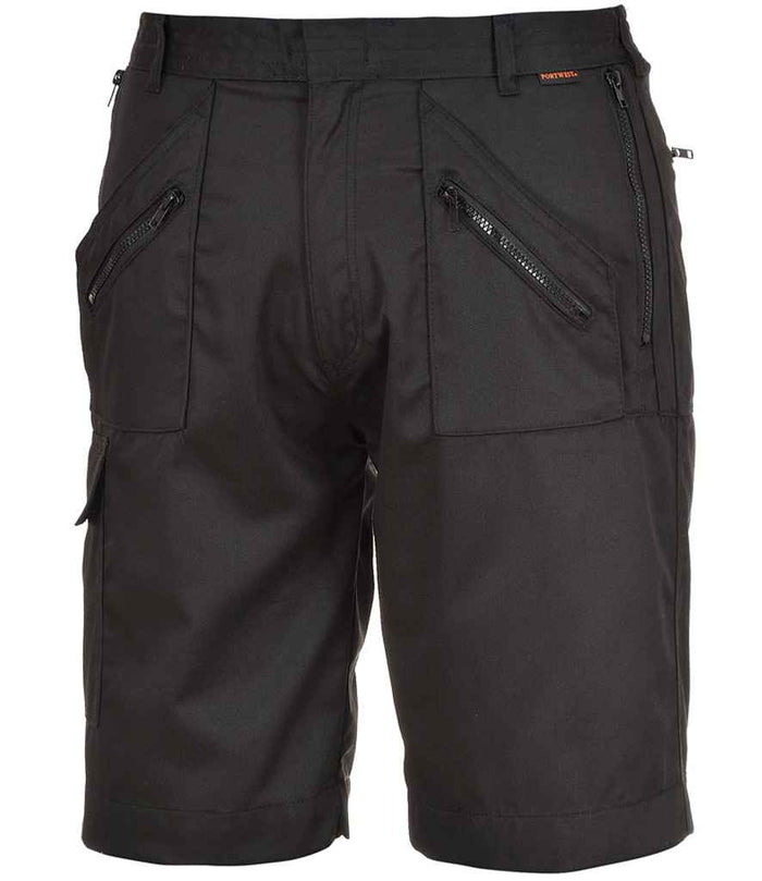 Portwest Action Shorts PW103 - Black