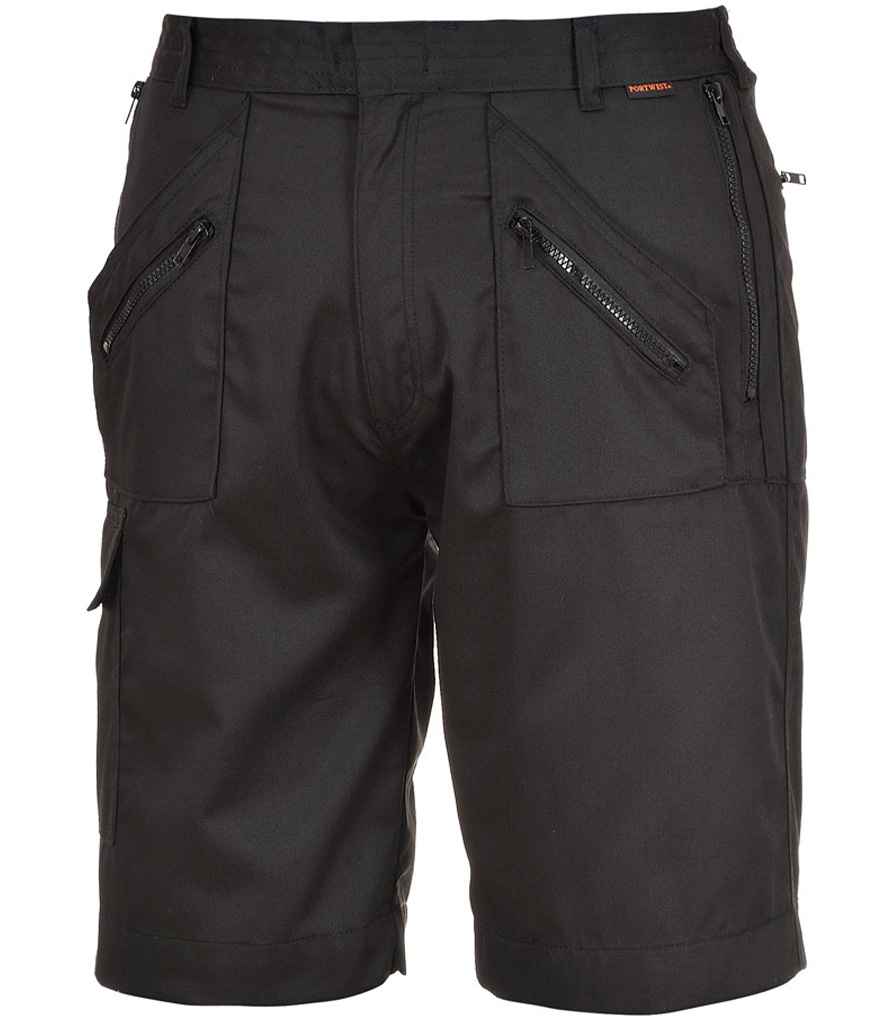 Portwest Action Shorts PW103 - Black