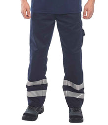 Portwest Iona™ Safety Trousers PW104 - PW104 Dark Navy Model