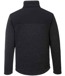 Portwest KX3™ Performance Fleece Jacket PW1120 - PW1120 Grey Marl Back