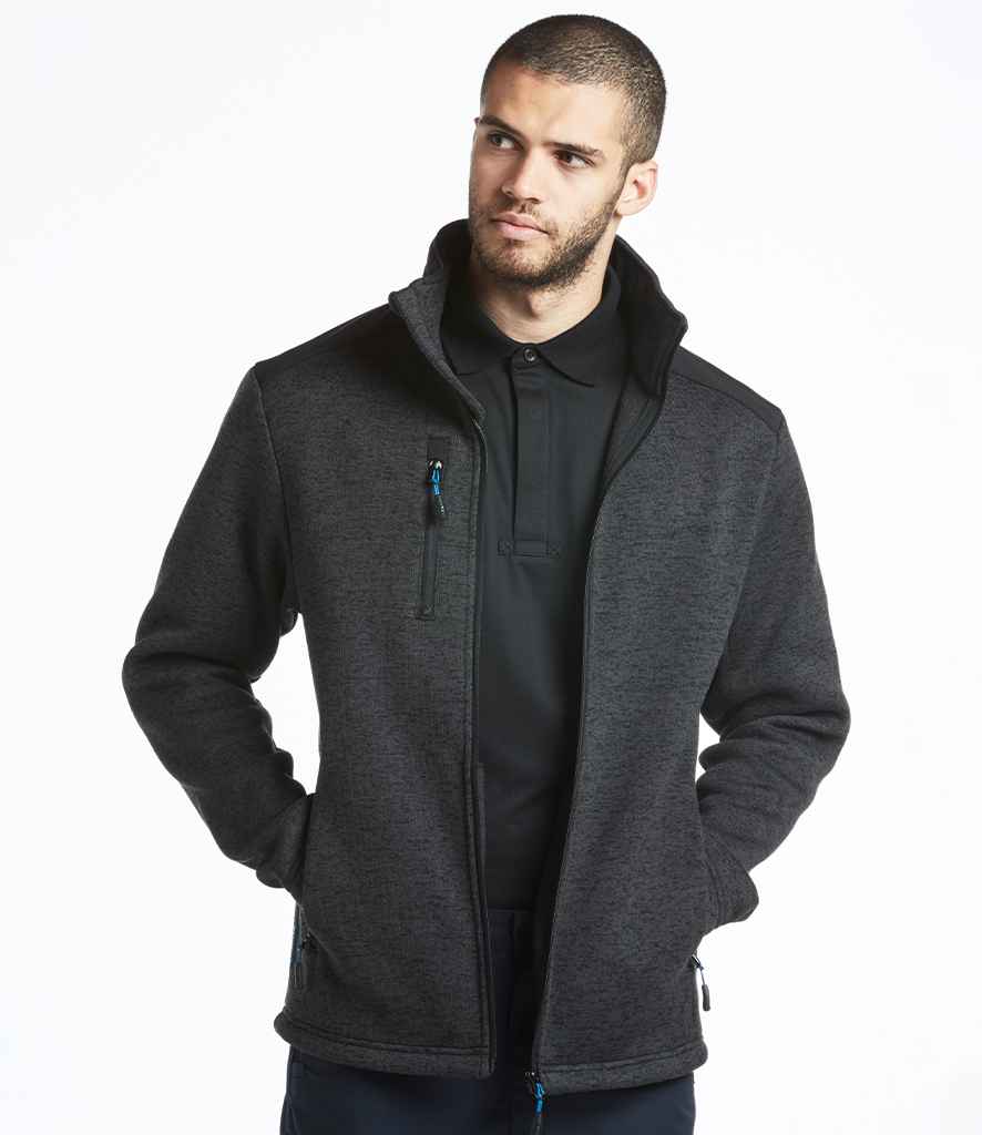 Portwest KX3™ Performance Fleece Jacket PW1120 - PW1120 Grey Marl Model