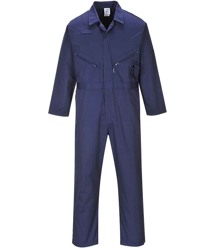 Portwest Liverpool Zip Coverall PW134 - Navy
