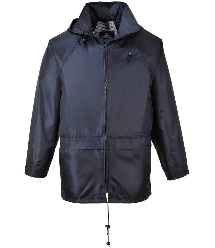 Portwest Classic Rain Jacket PW166 - Navy