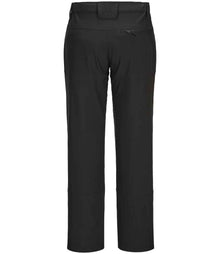 Portwest WX2™ Eco Active Stretch Work Trousers PW2402 - PW2402 Black Back