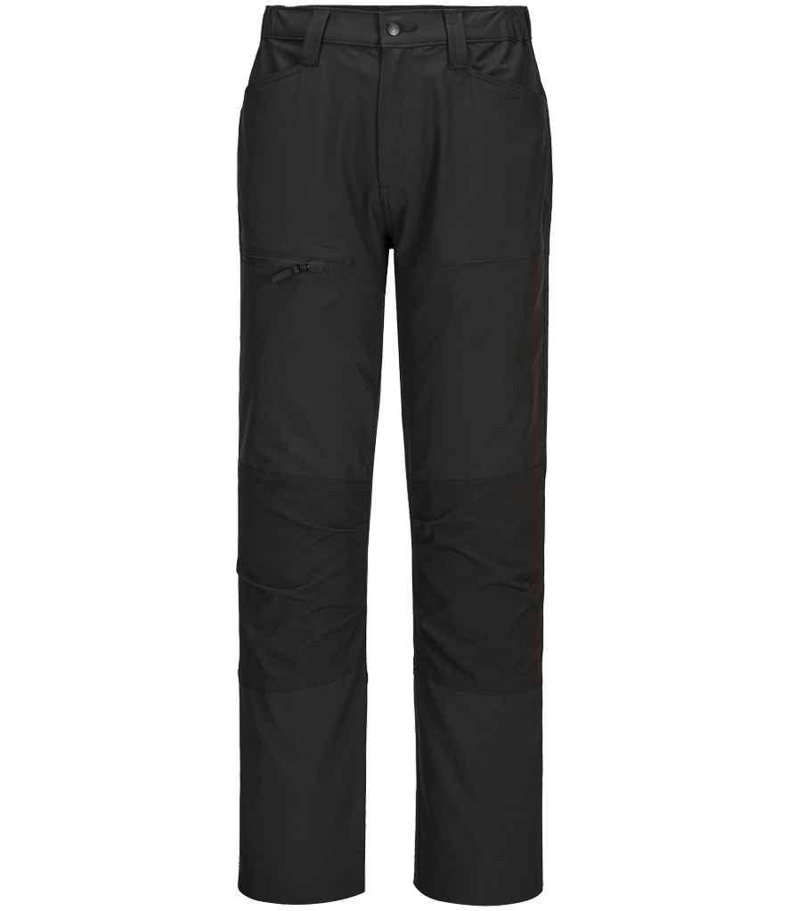Portwest WX2™ Eco Active Stretch Work Trousers PW2402 - Black