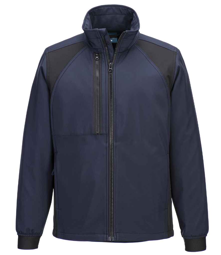 Portwest WX2™ Eco Two Layer Soft Shell Jacket PW2410 - Dark Navy