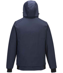 Portwest WX2™ Eco Insulated Two Layer Soft Shell Jacket PW2411 - PW2411 Dark Navy Back