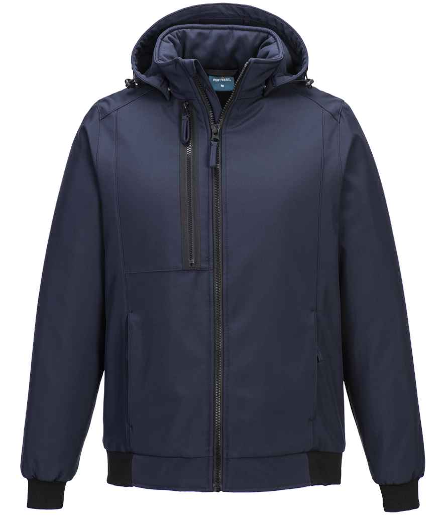 Portwest WX2™ Eco Insulated Two Layer Soft Shell Jacket PW2411 - Dark Navy