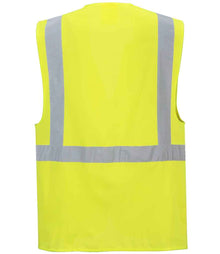 Portwest Hi-Vis Executive Vest PW303 - PW303 Yellow Back