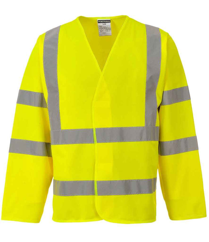 Portwest Hi-Vis Two Band and Braces Jacket PW308 - Yellow