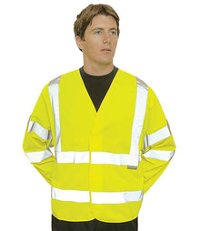 Portwest Hi-Vis Two Band and Braces Jacket PW308 - PW308 Yellow Model