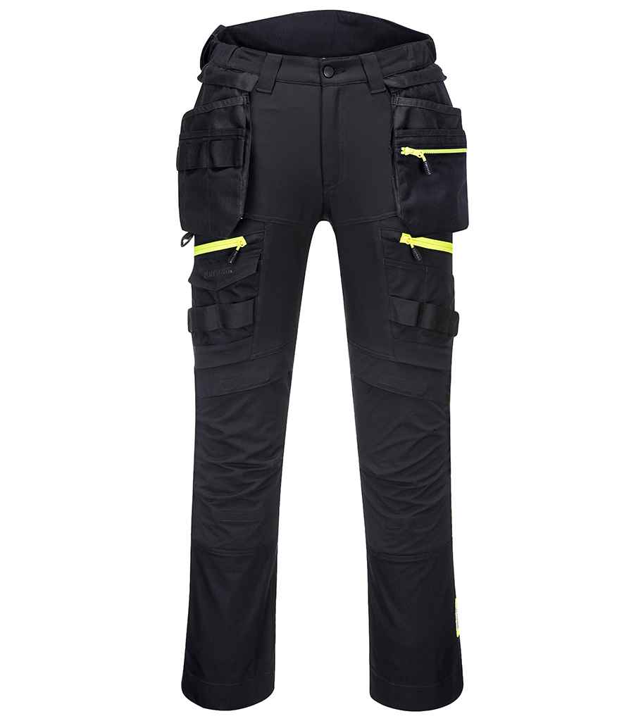 Portwest DX4™ Detachable Holster Pocket Trousers PW4440 - Black