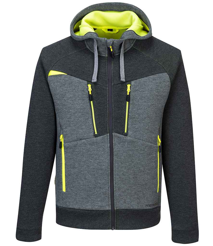 Portwest DX4™ Zipped Hoodie PW4472 - Metal Grey