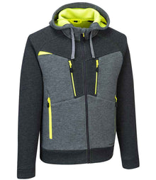 Portwest DX4™ Zipped Hoodie PW4472 - PW4472 Metal Grey Side