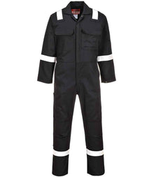 Portwest Bizweld™ Flame Resistant Iona Coverall PW450 - Black