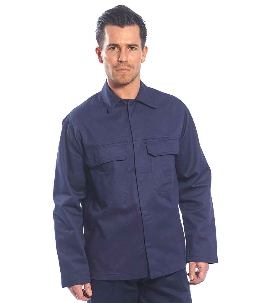 Portwest Bizweld™ Flame Resistant Jacket PW453 - PW453 Navy Model