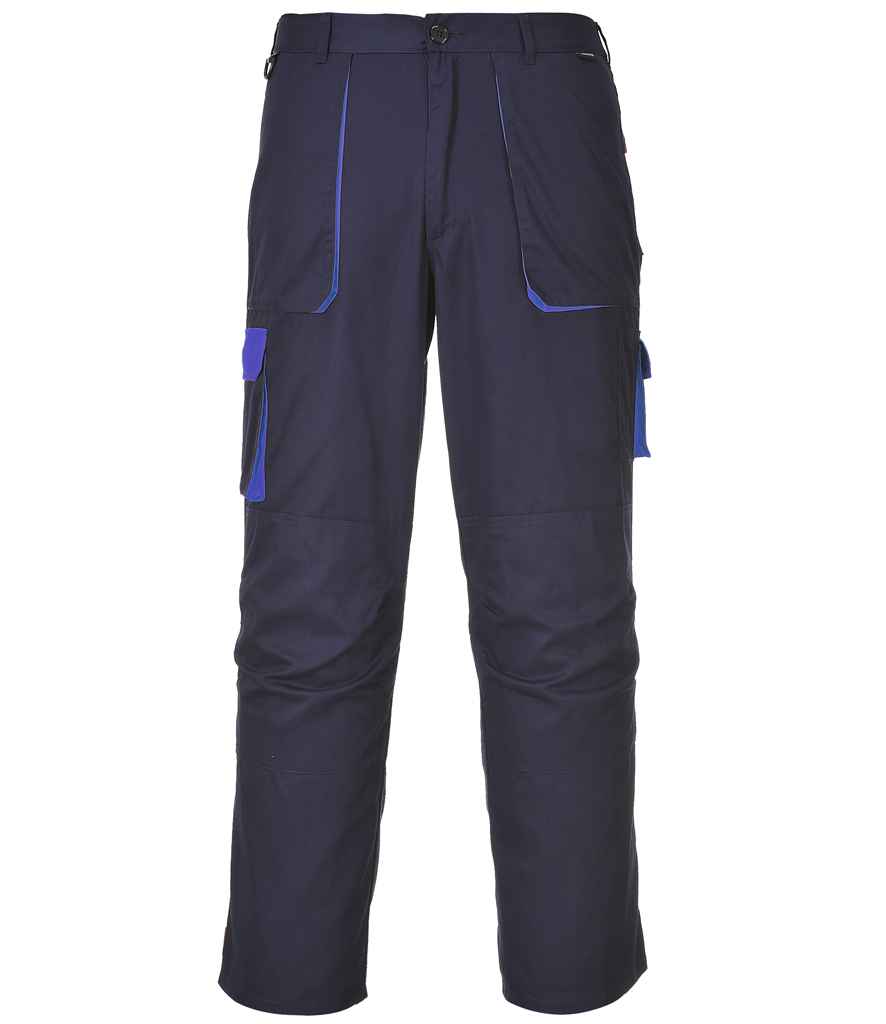 Portwest Texo Contrast Trousers PW625 - Navy