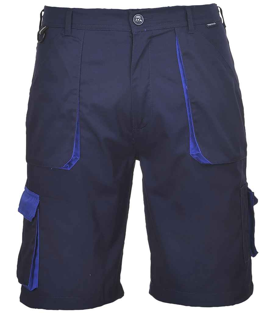 Portwest Texo Contrast Shorts PW635 - Navy