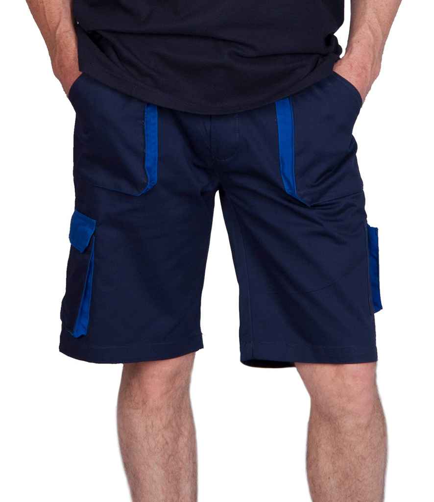 Portwest Texo Contrast Shorts PW635 - PW635 Navy Model