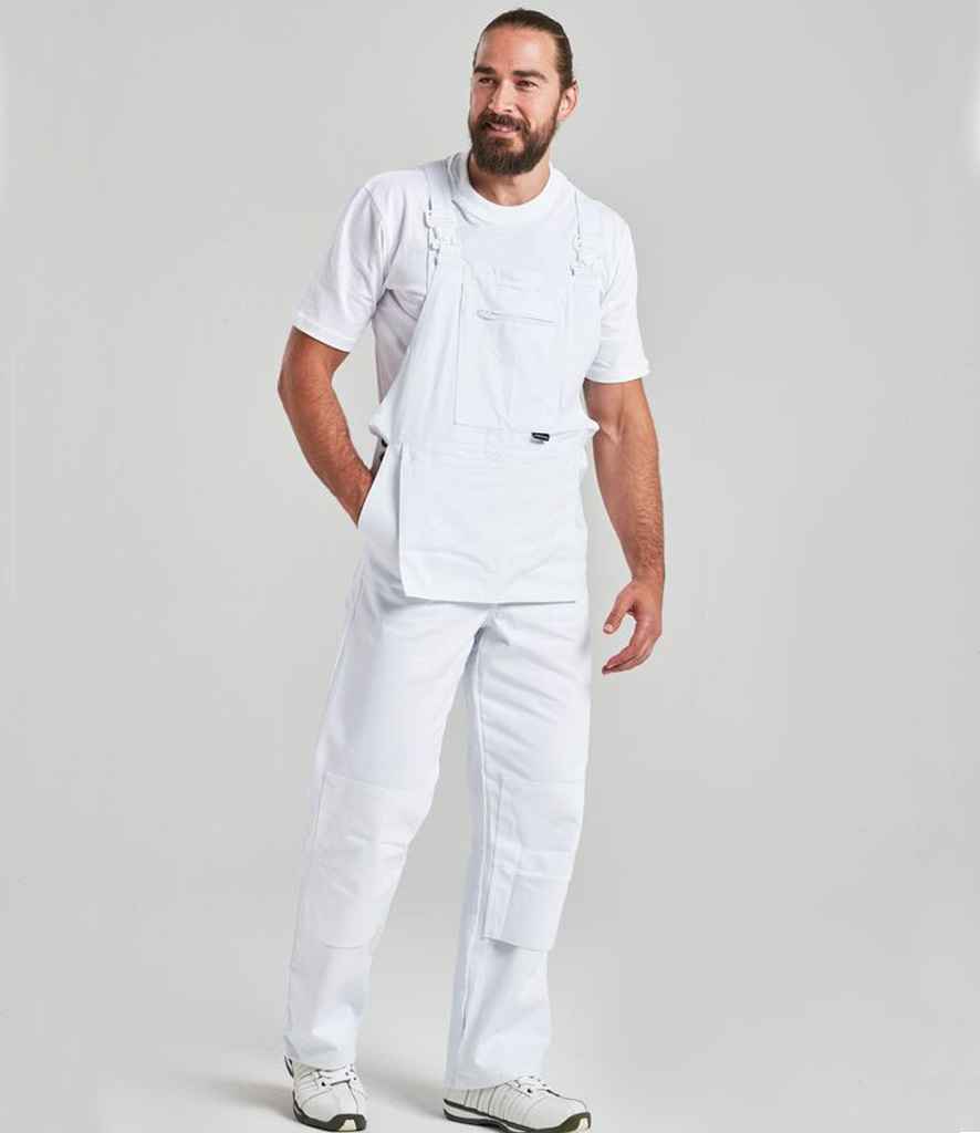 Portwest Bolton Painters Bib N Brace PW644 - PW644 White Model