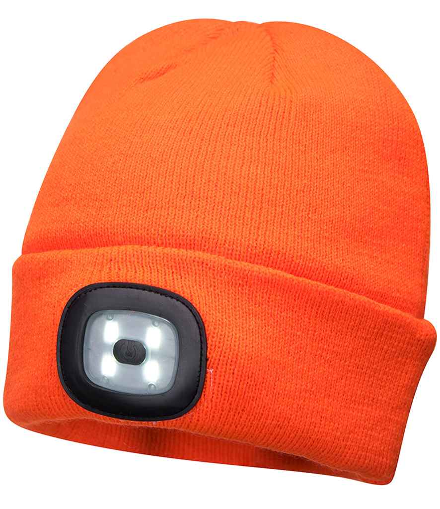 Portwest LED Head Light Beanie PW667 - Orange