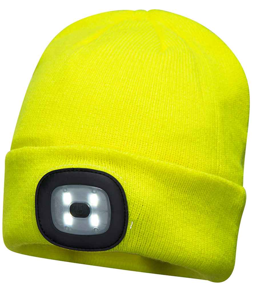 Portwest LED Head Light Beanie PW667 - Yellow