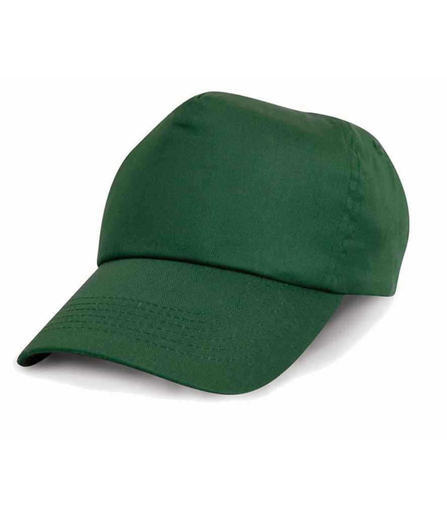 Result Kids Cotton Cap RC005B - Bottle Green