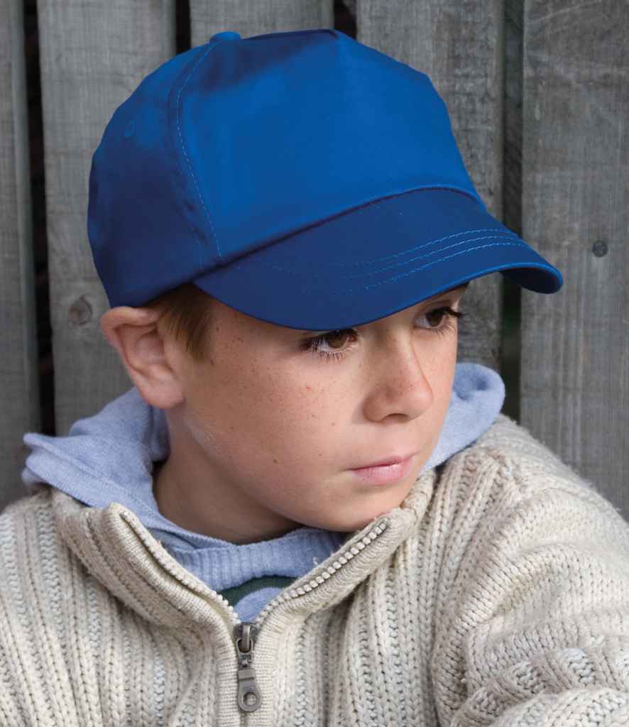 Result Kids Cotton Cap RC005B - RC005B Royal Blue Model