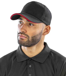 Result Heavy Cotton Drill Pro-Style Cap RC010P - RC010P Black Model
