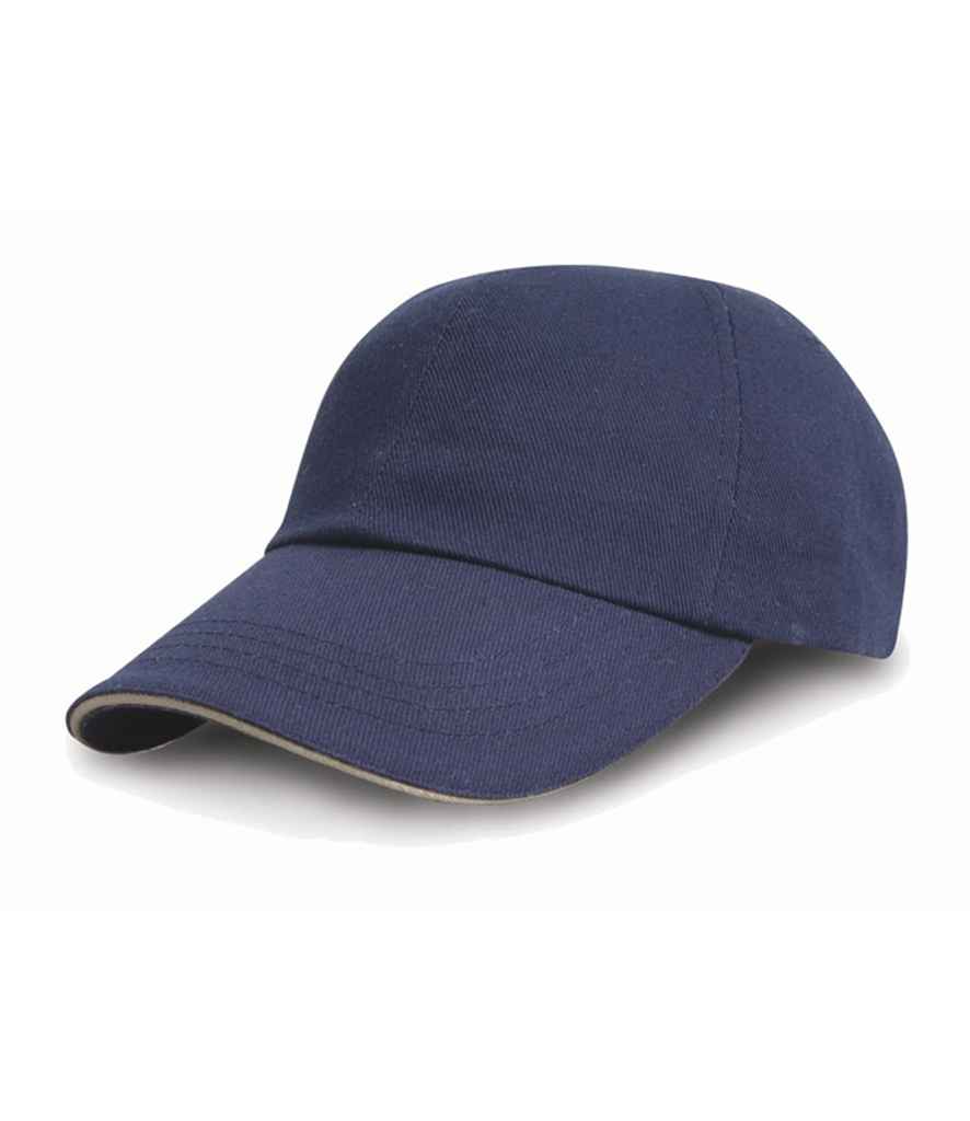 Result Heavy Cotton Drill Pro-Style Cap RC010P - Navy