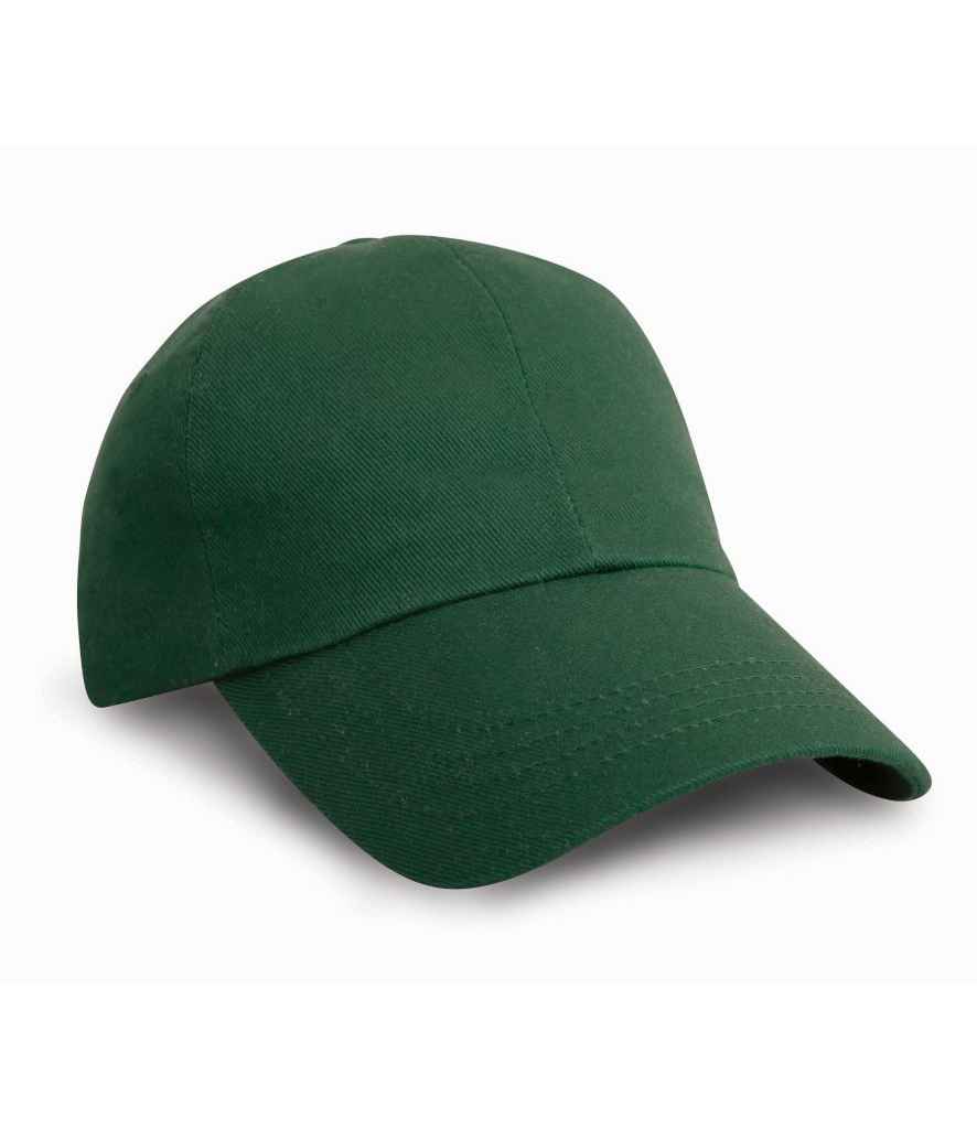 Result Heavy Cotton Drill Pro-Style Cap RC010 - Bottle Green