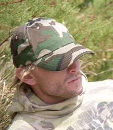 Result Heavy Cotton Drill Pro-Style Cap RC010 - RC010 Camo Model
