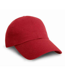 Result Heavy Cotton Drill Pro-Style Cap RC010 - Red