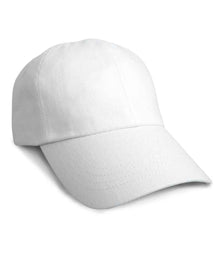 Result Heavy Cotton Drill Pro-Style Cap RC010 - White