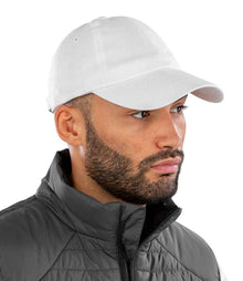 Result Heavy Cotton Drill Pro-Style Cap RC010 - RC010 White Model
