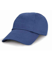 Result Kids Low Profile Cotton Cap RC018B - Royal Blue