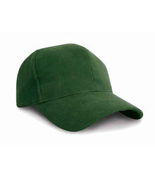 Result Pro-Style Heavy Brushed Cotton Cap RC025 - Forest Green