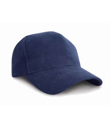 Result Pro-Style Heavy Brushed Cotton Cap RC025 - Navy