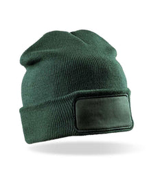 Result Core Double Knit Printers Beanie RC027 - Bottle Green