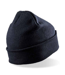 Result Core Double Knit Printers Beanie RC027 - RC027 Navy Back