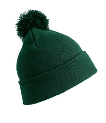Result Core Kids Pom Pom Beanie RC028B - Bottle Green