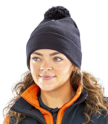 Result Core Pom Pom Beanie RC028 - RC028 Navy Model
