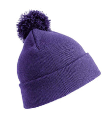 Result Core Pom Pom Beanie RC028 - Purple
