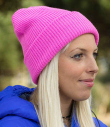 Result Core Softex® Beanie RC031 - RC031 Ribbon Pink Model